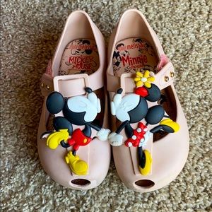 Mini Melissa Mickey/minnie Mary Janes